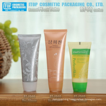 40mm diameter novelty oriented flip-top cap good quality round pe cosmetic cream tube